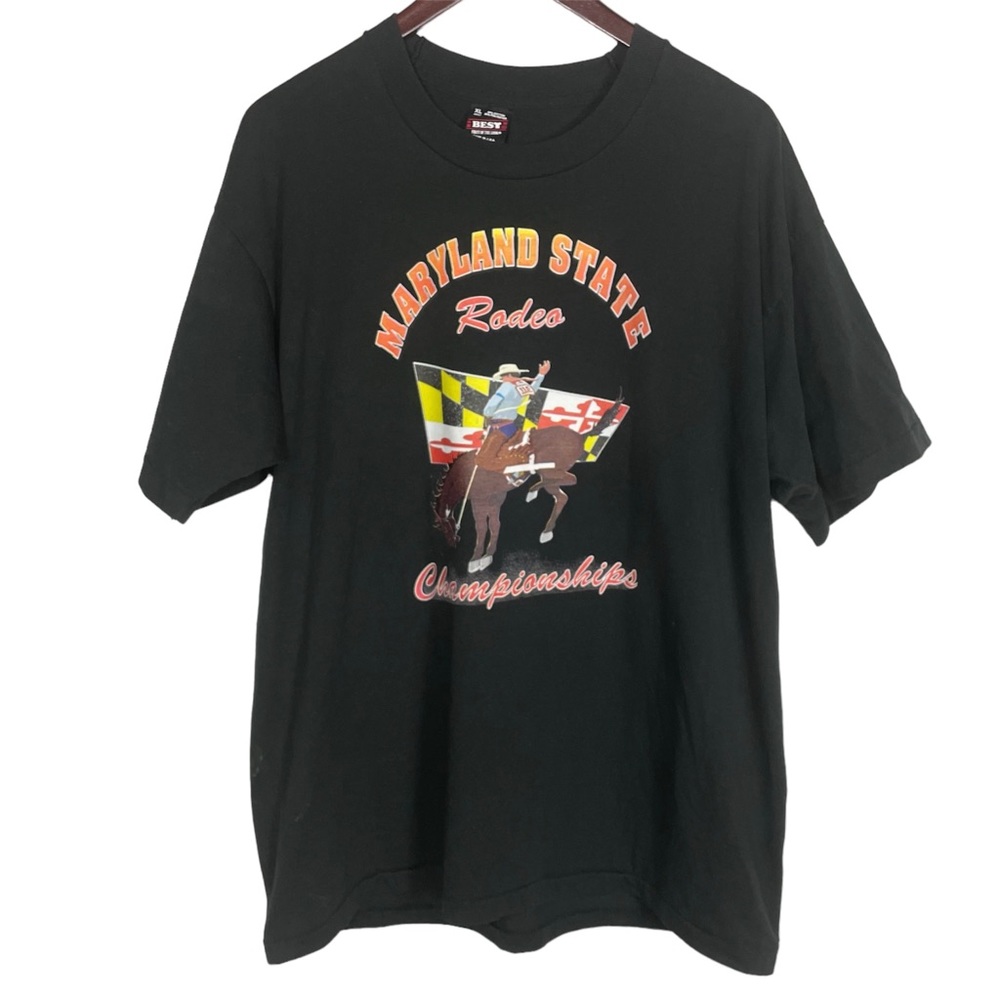 Maryland State Rodeo Championships Vintage Tee Size XL